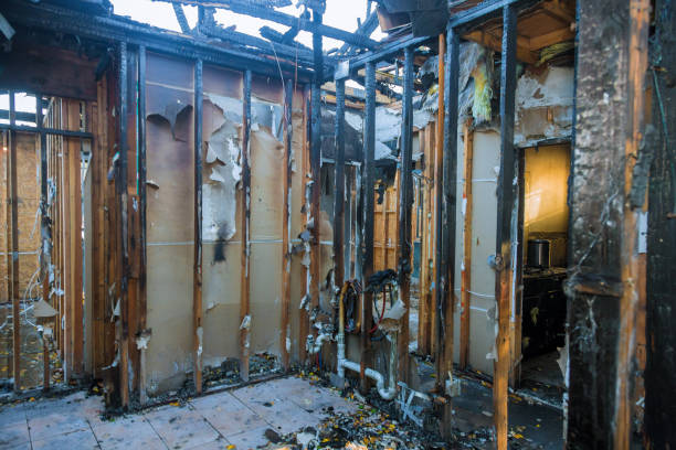 Professional Emergency Fire Cleanup technician working in Watertown, FL